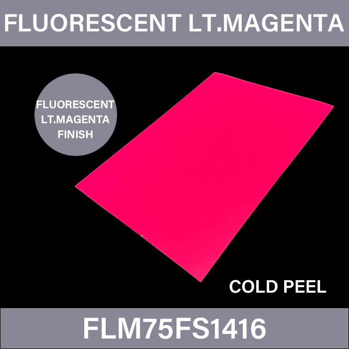 Fluorescentna svetloba magenta DTF prenos