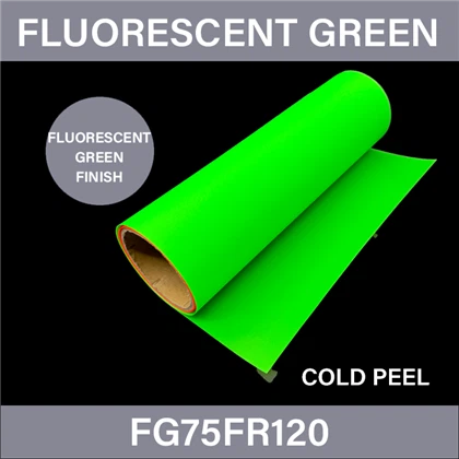 Fluorescentna zelena film za DTF