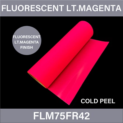 Fluorescentna svetloba magenta DTF tiskarski film