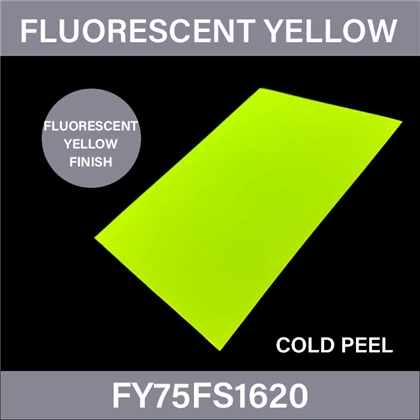 Fluorescentna rumena DTF folija